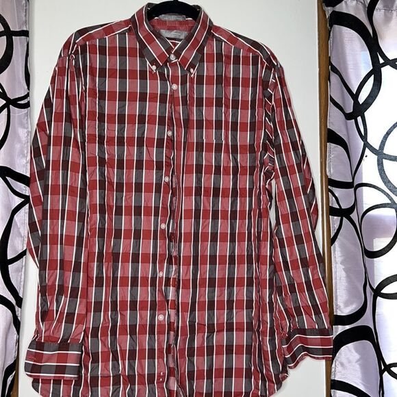 Daniel Cremieux signature collection 100% cotton long sleeve button down shirt - Picture 3 of 10
